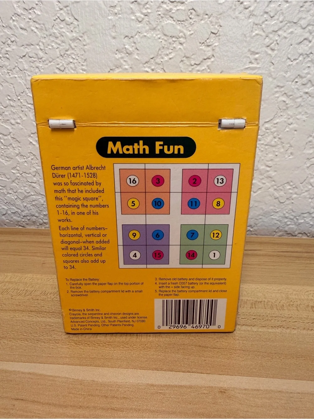 Crayola Multicolor Crayon-Top Calculator Vintage 90’s Tested Working New